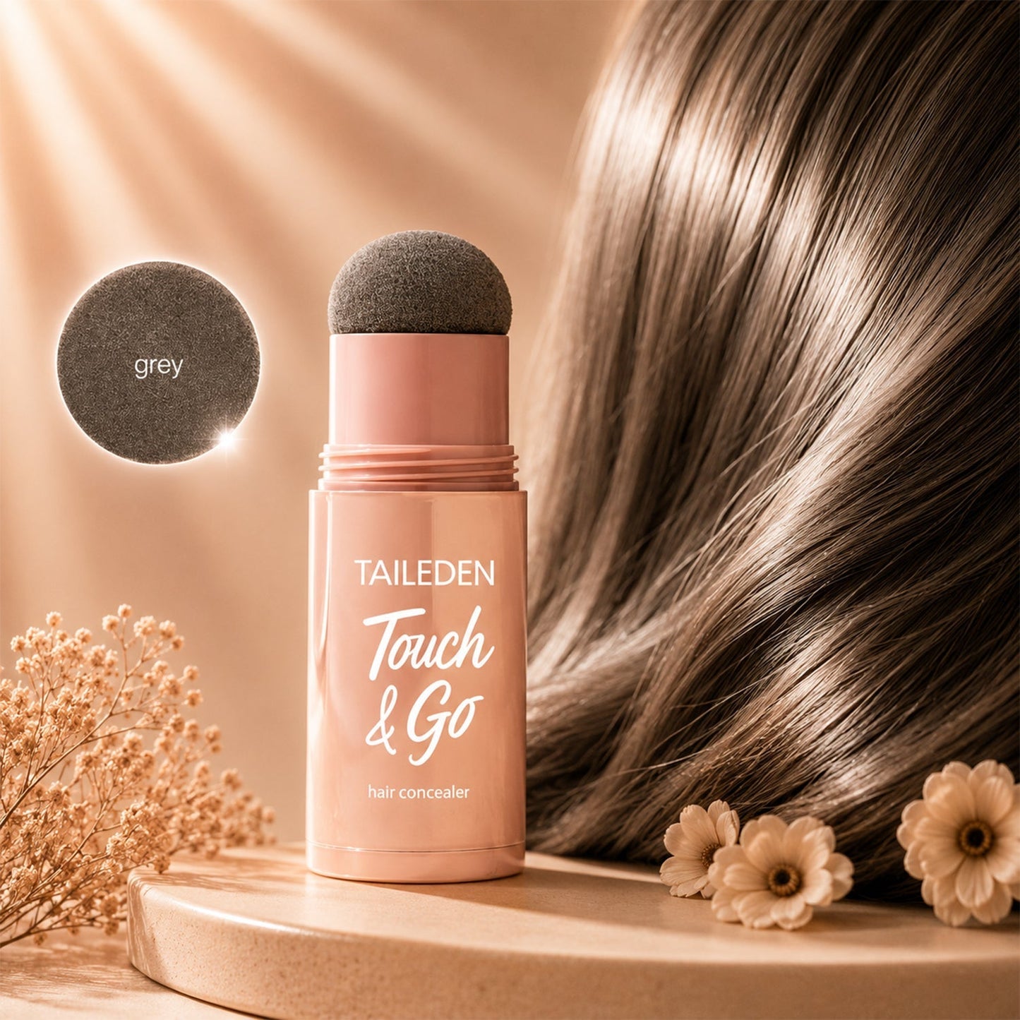 Limited-Time Offer: Buy 1 Get 1 Free🔥Touch & Go Hair Concealer